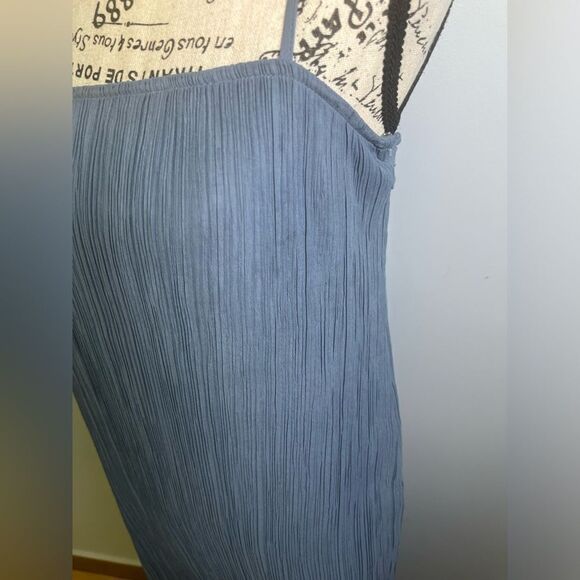 Madewell The Goldie Dress in Plissé NWT Size 00 - Picture 12 of 14